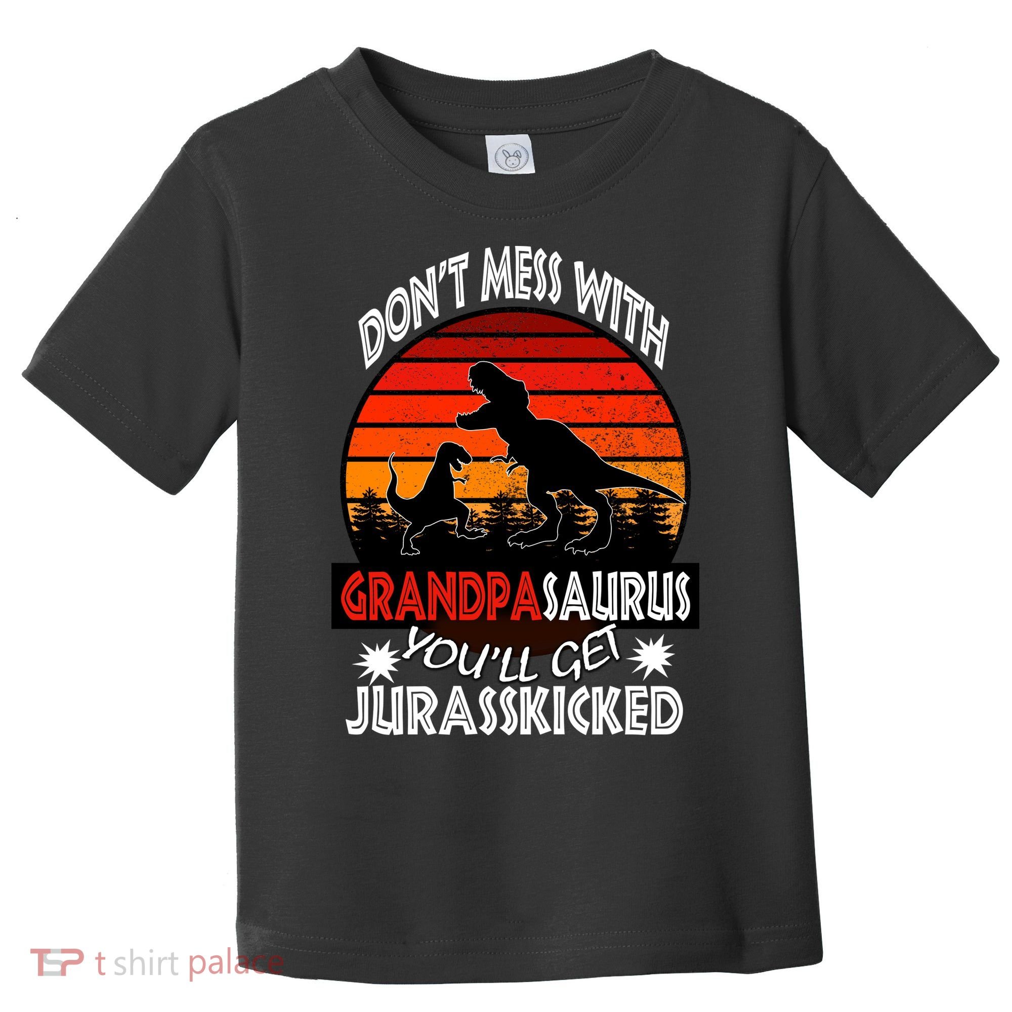 Grandpa Dinosaur Toddler T-Shirt