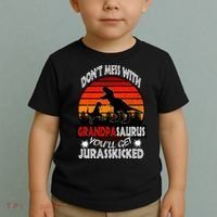 Grandpa Dinosaur Toddler T-Shirt thumb 2