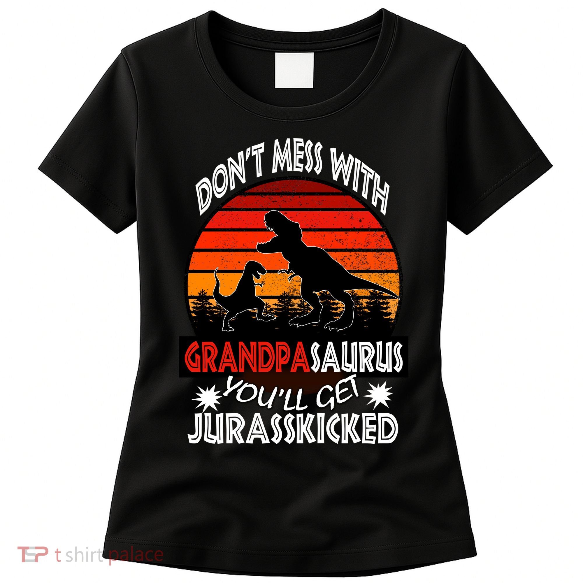 Grandpa Dinosaur Women's T-Shirt