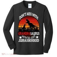 Grandpa Dinosaur Kids Long Sleeve Shirt thumb 0