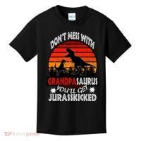 Grandpa Dinosaur Kids T-Shirt thumb 0