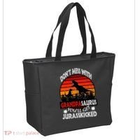 Grandpa Dinosaur Tote Bag thumb 2