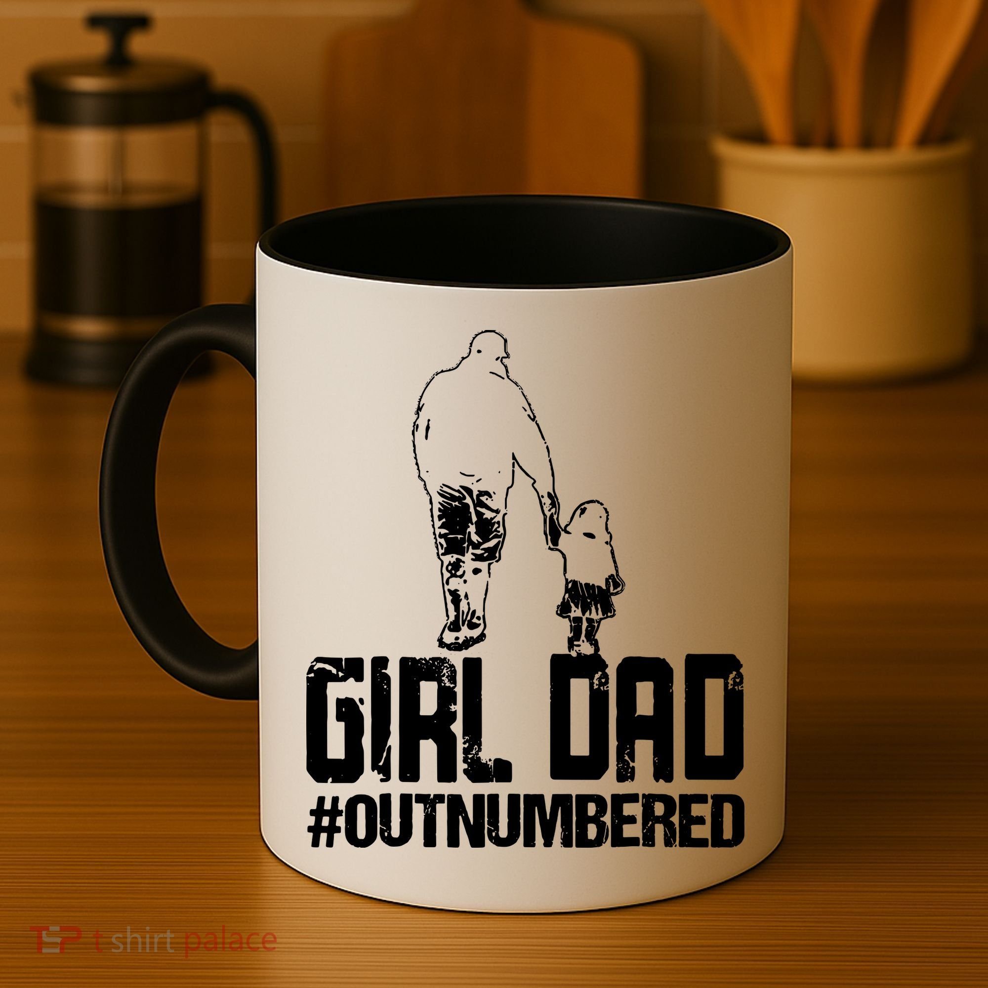 Girl Dad Coffee Mug