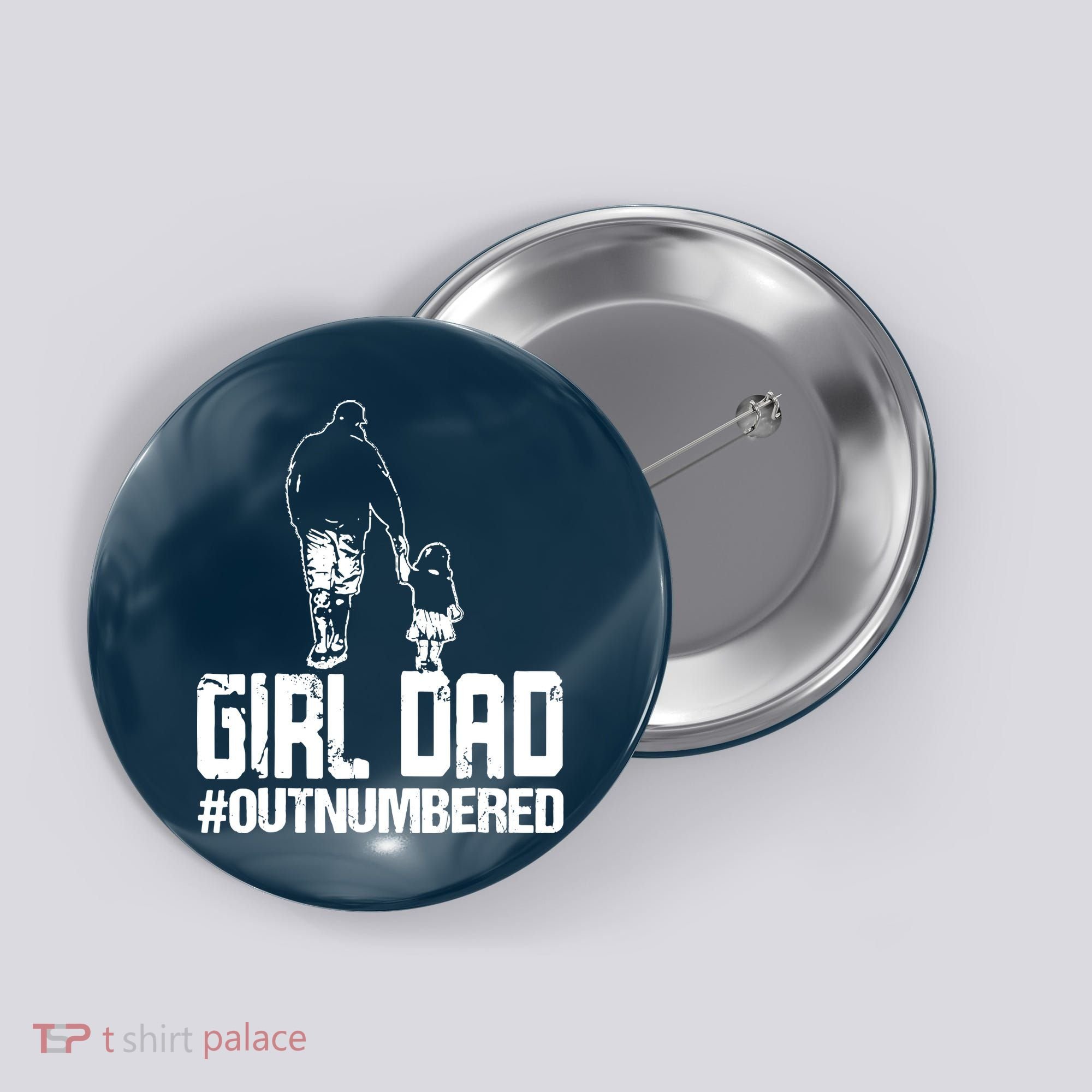 Girl Dad Button