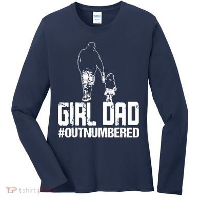 Girl Dad Women's Long Sleeve Shirt