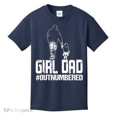 Girl Dad Kids T-Shirt