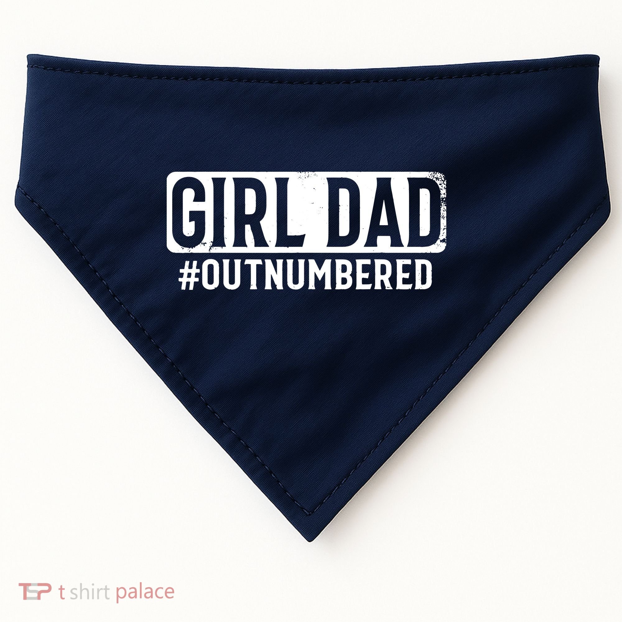 Girl Dad USA-Made Doggie Bandana