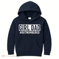 Girl Dad Kids Hoodie thumb 0