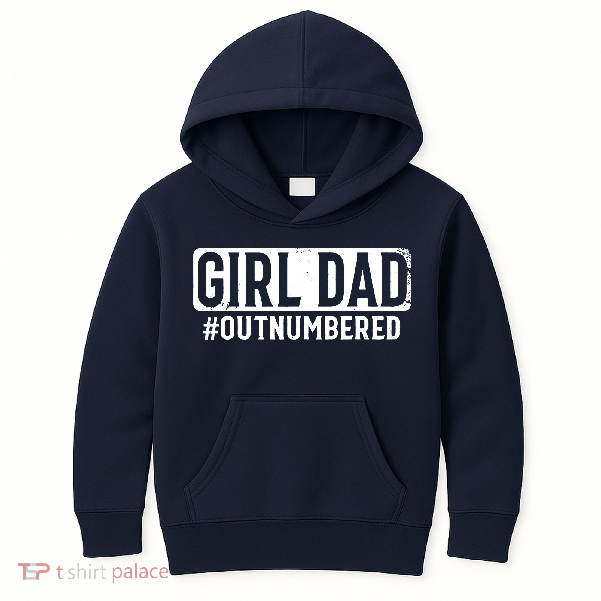 Girl Dad Kids Hoodie