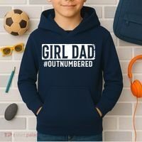 Girl Dad Kids Hoodie thumb 2