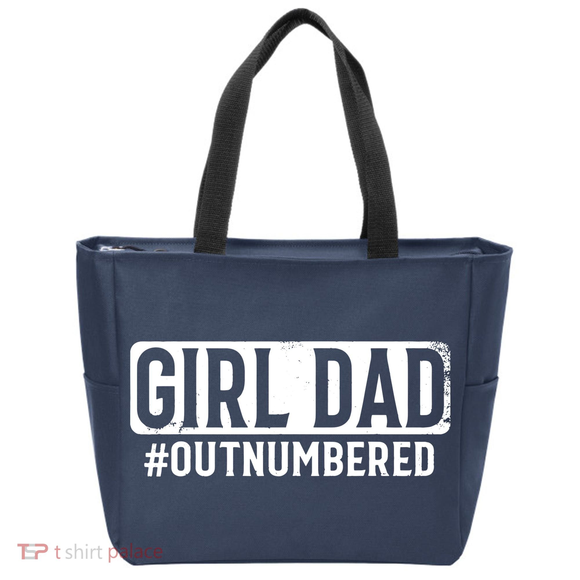 Girl Dad Tote Bag