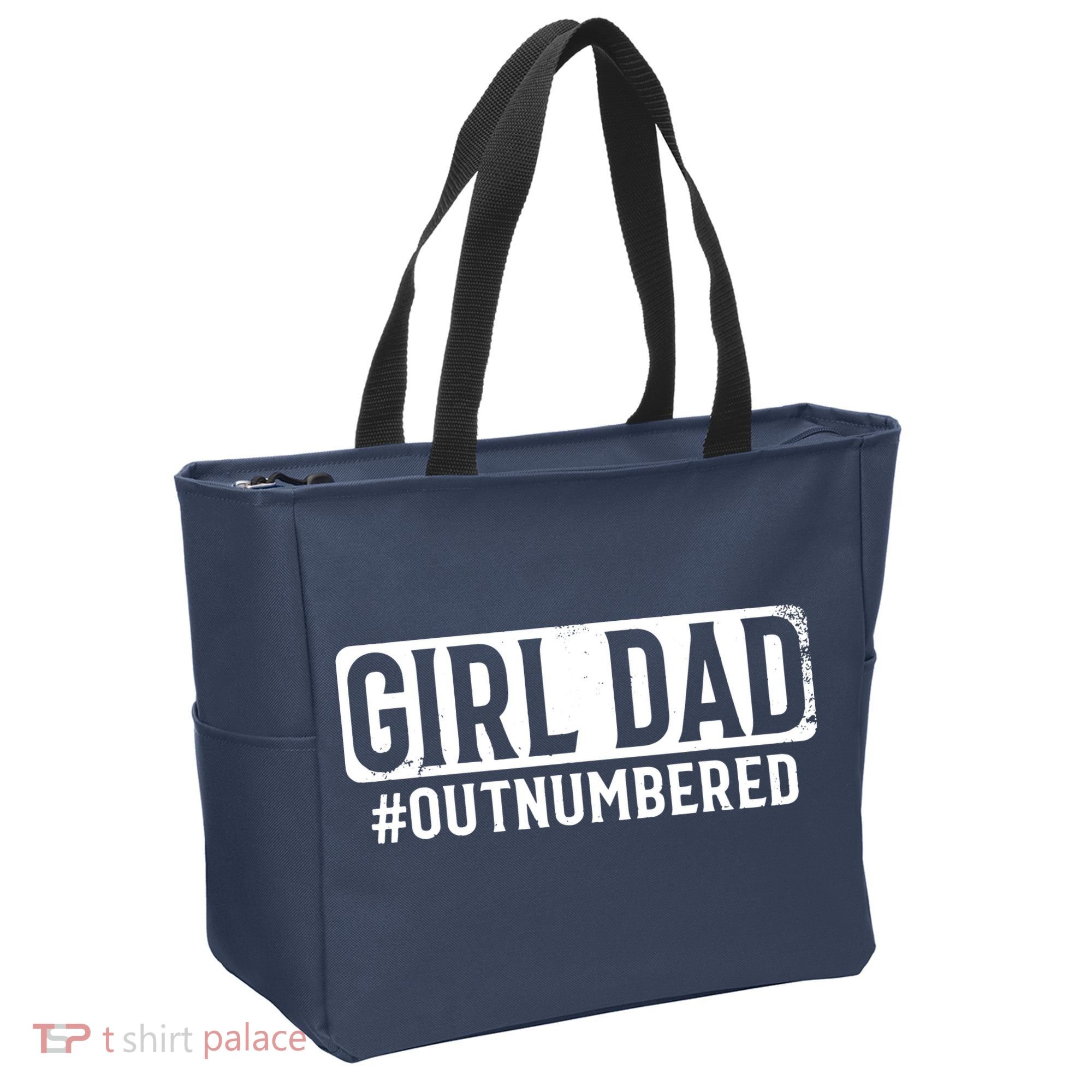 Girl Dad Tote Bag