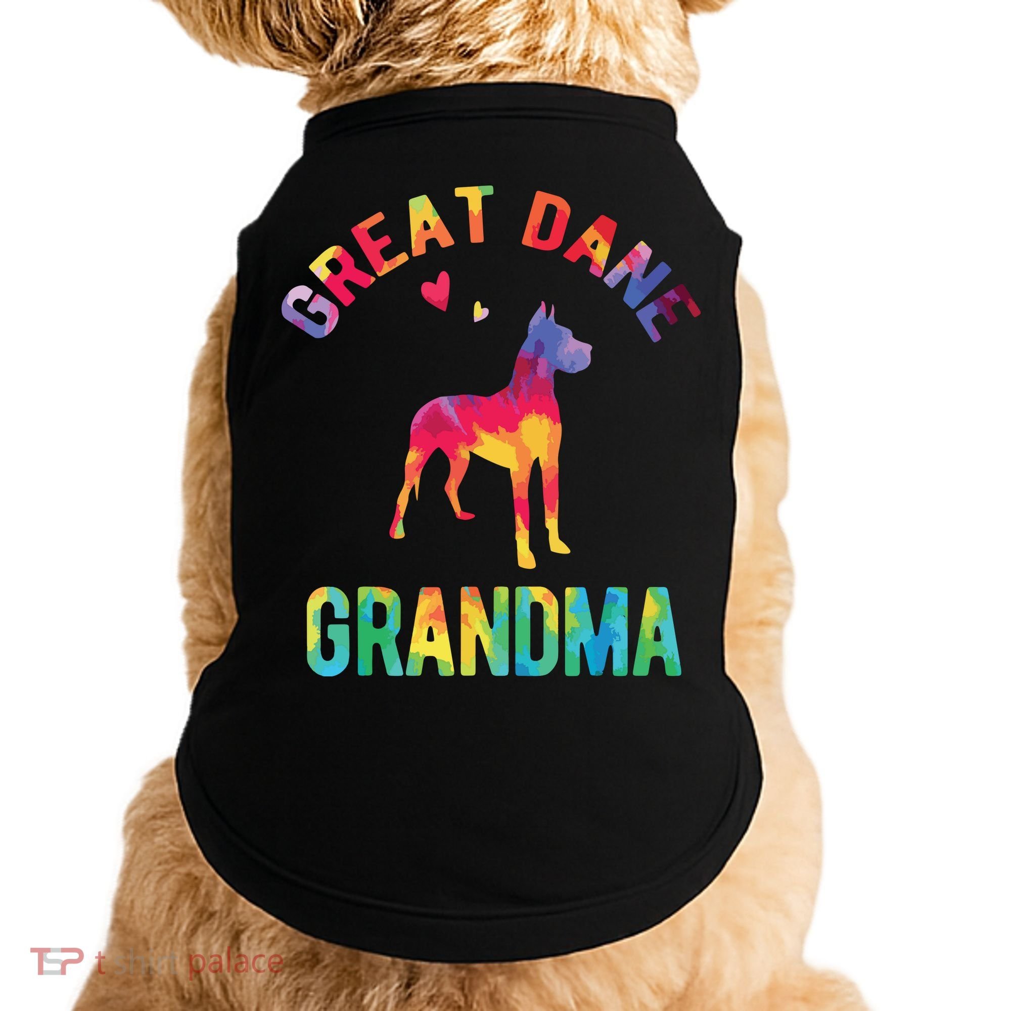 Great Dane Grandma Great Dane Nana Great Dane Dog Lover Doggie Tank
