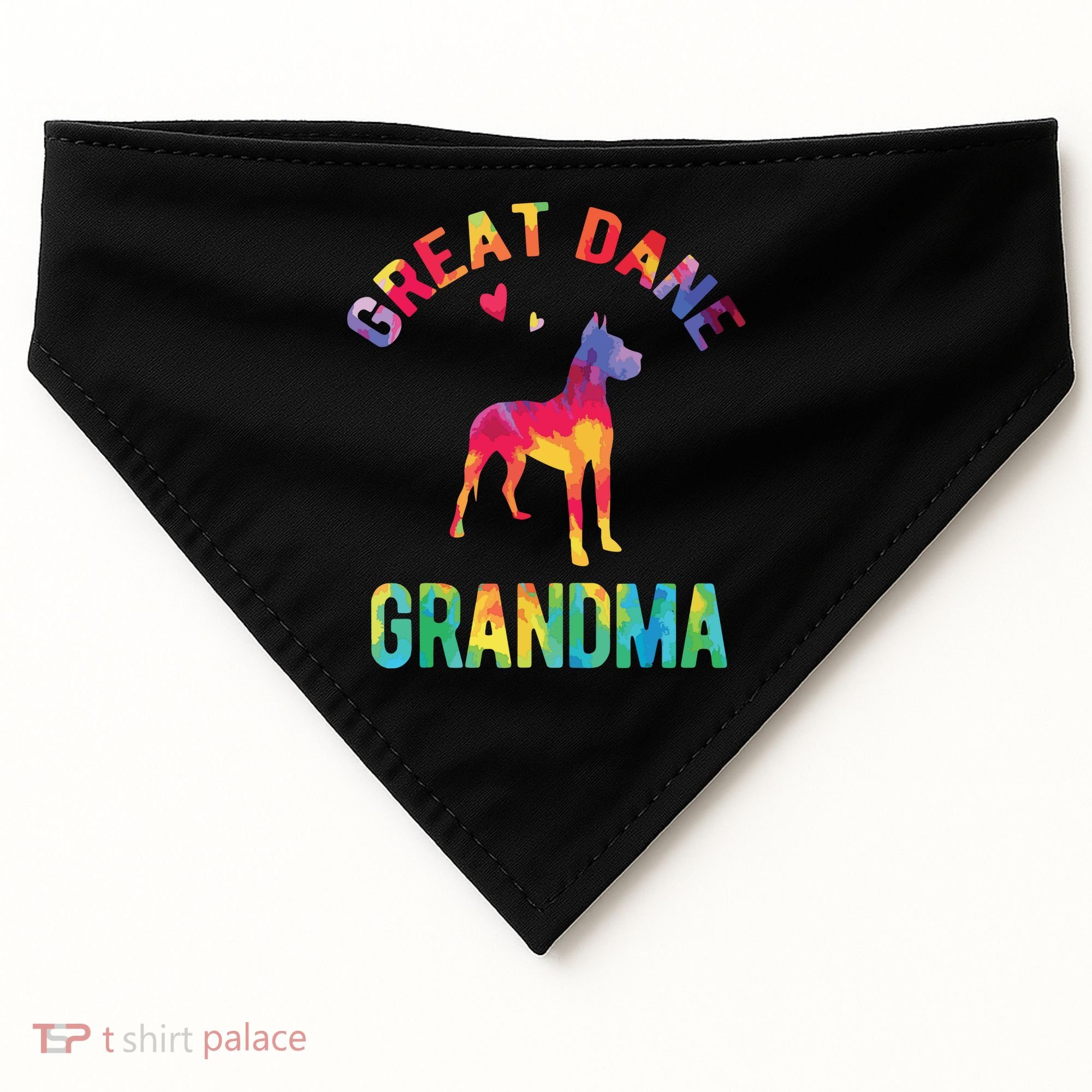 Great Dane Grandma Great Dane Nana Great Dane Dog Lover USA-Made Doggie Bandana