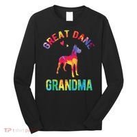 Great Dane Grandma Great Dane Nana Great Dane Dog Lover Long Sleeve Shirt thumb 0