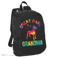 Great Dane Grandma Great Dane Nana Great Dane Dog Lover Port Authority Crush Ripstop Backpack thumb 0