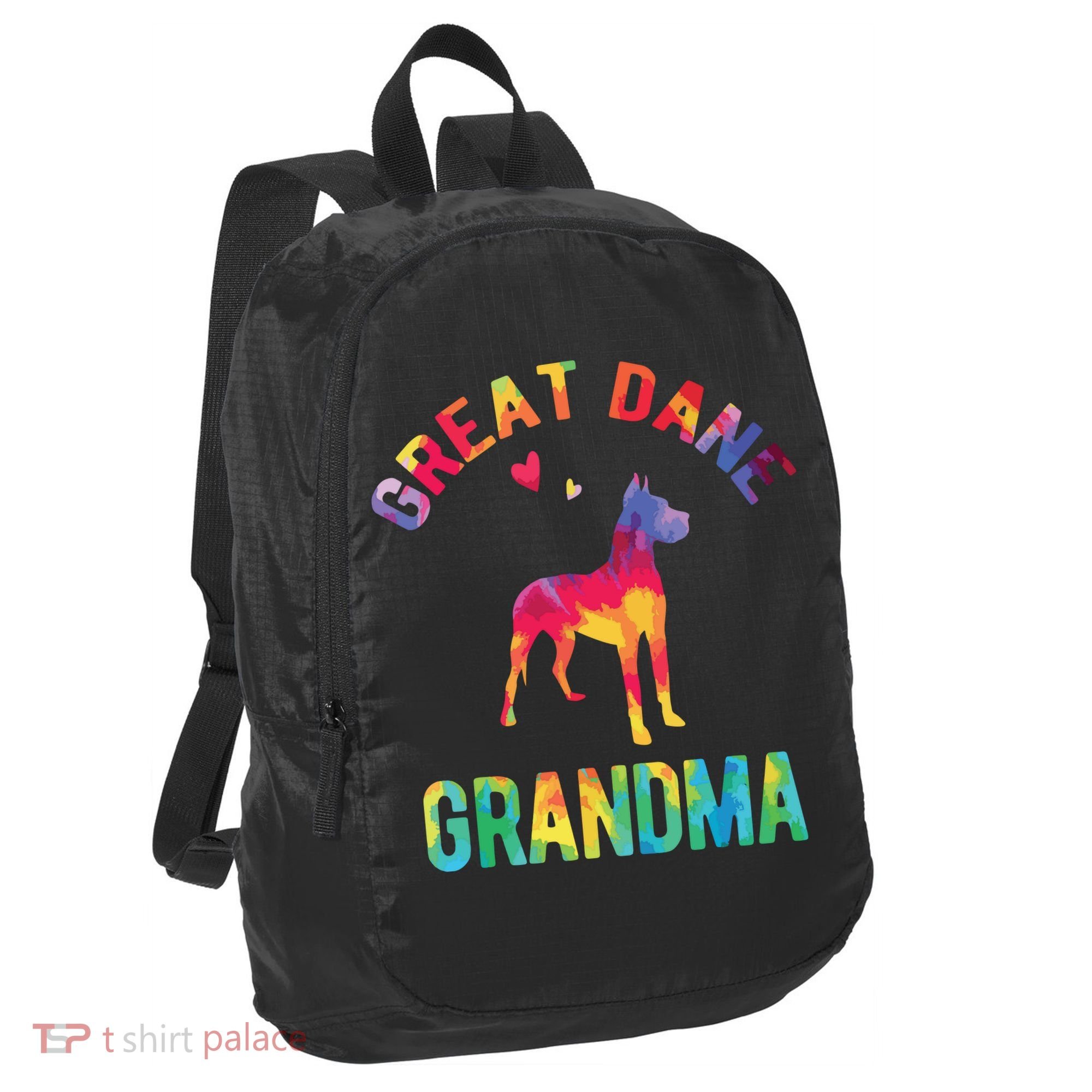 Great Dane Grandma Great Dane Nana Great Dane Dog Lover Port Authority Crush Ripstop Backpack
