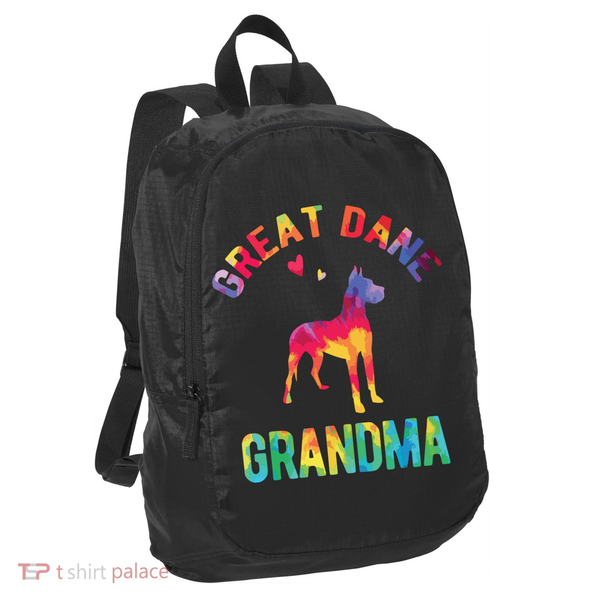 Great Dane Grandma Great Dane Nana Great Dane Dog Lover Port Authority Crush Ripstop Backpack