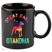 Great Dane Grandma Great Dane Nana Great Dane Dog Lover 11oz C Handle Ceramic Mug thumb 0