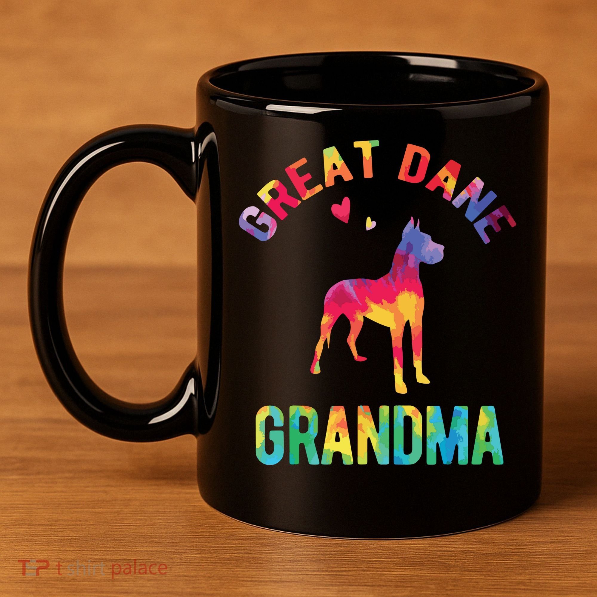 Great Dane Grandma Great Dane Nana Great Dane Dog Lover 11oz C Handle Ceramic Mug