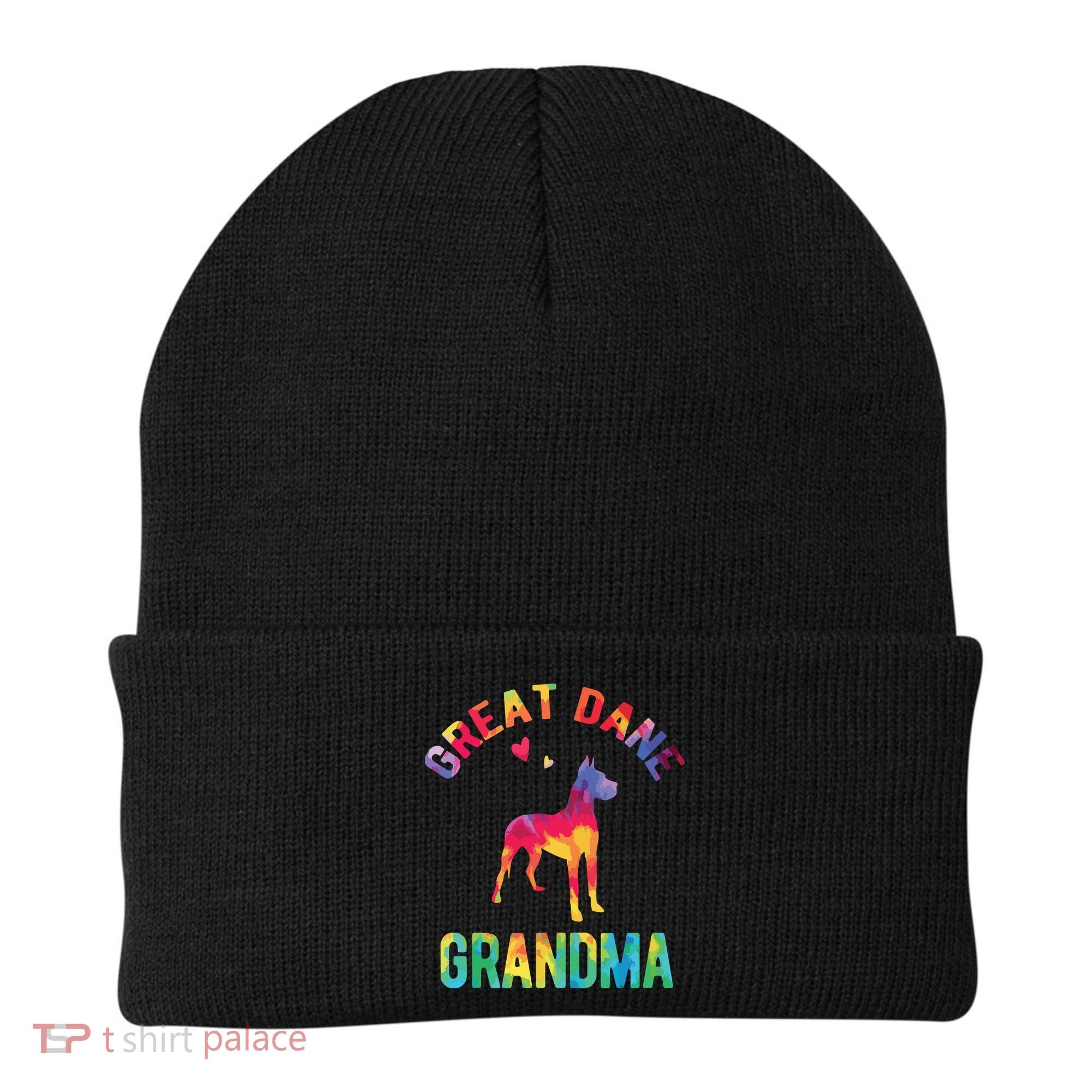 Great Dane Grandma Great Dane Nana Great Dane Dog Lover Beanie