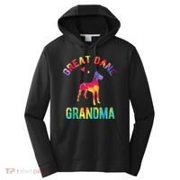 Great Dane Grandma Great Dane Nana Great Dane Dog Lover Performance Fleece Hoodie thumb 0
