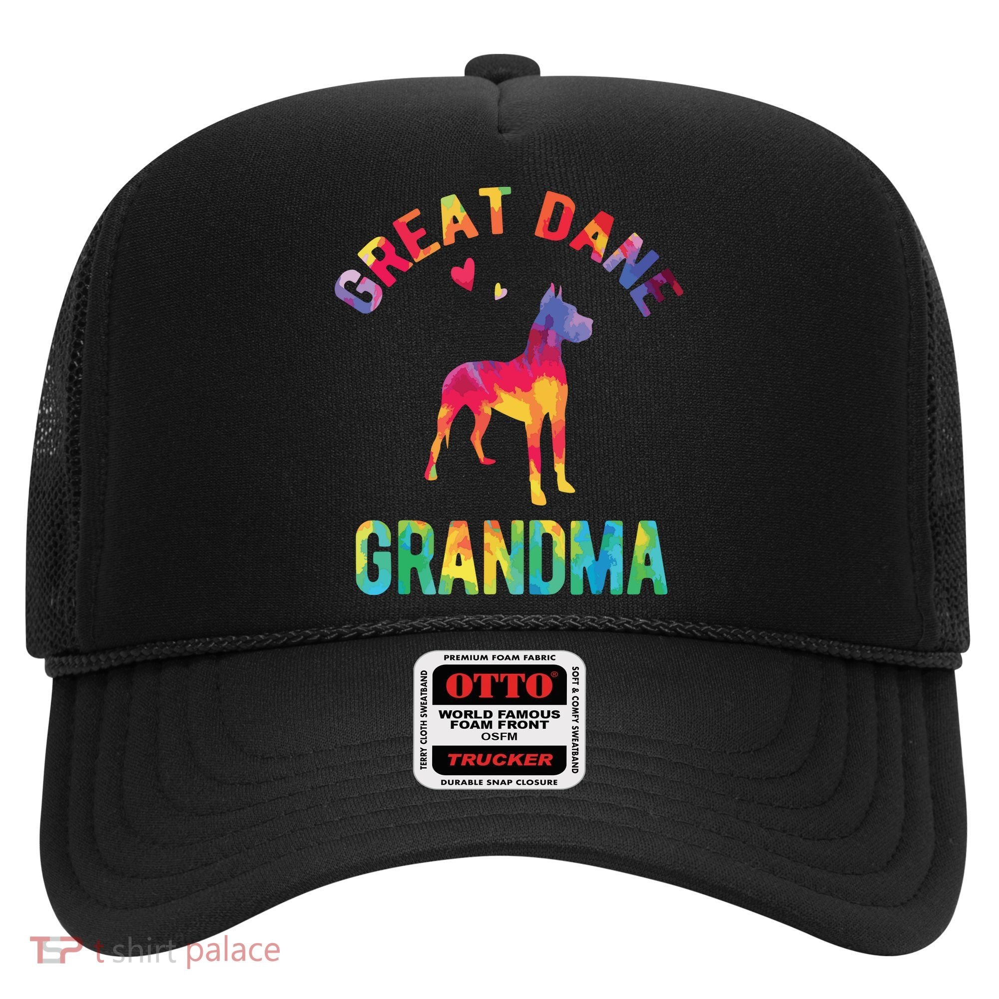 Great Dane Grandma Great Dane Nana Great Dane Dog Lover Hat