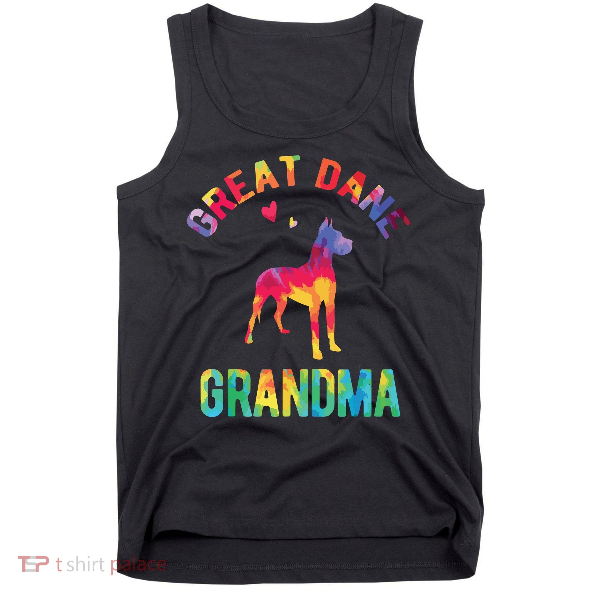 Great Dane Grandma Great Dane Nana Great Dane Dog Lover Tank Top