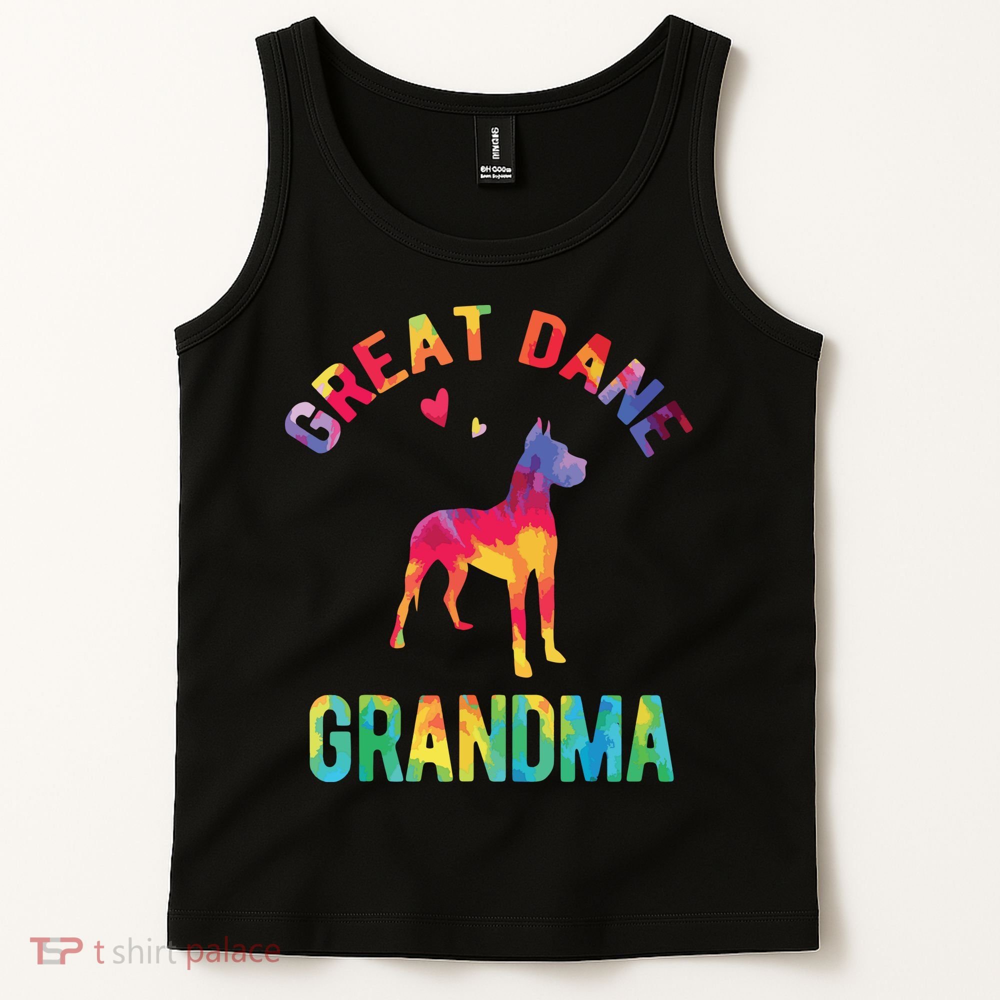 Great Dane Grandma Great Dane Nana Great Dane Dog Lover Tank Top