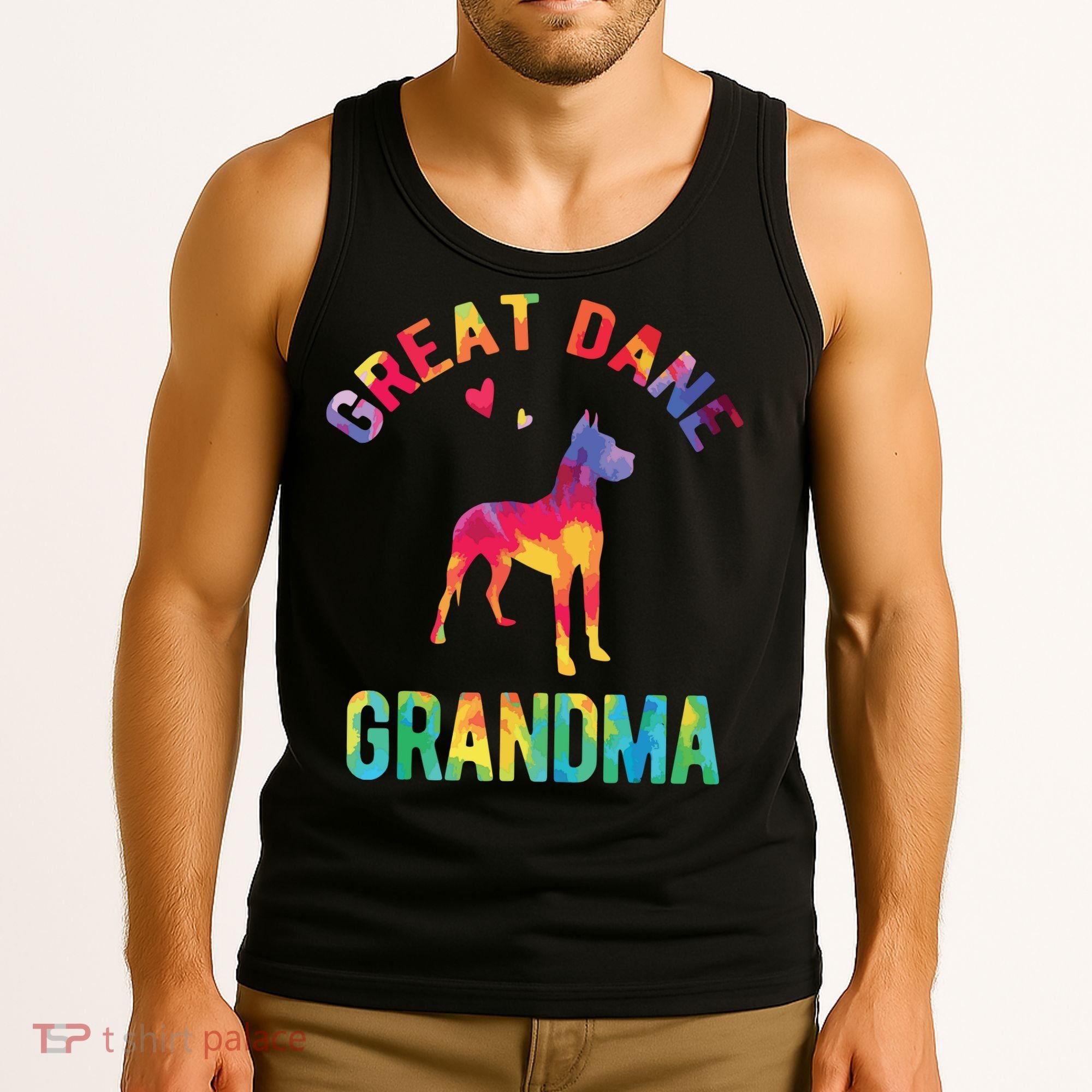 Great Dane Grandma Great Dane Nana Great Dane Dog Lover Tank Top