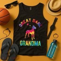 Great Dane Grandma Great Dane Nana Great Dane Dog Lover Tank Top thumb 4
