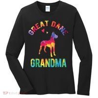 Great Dane Grandma Great Dane Nana Great Dane Dog Lover Women's Long Sleeve Shirt thumb 0