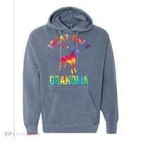 Great Dane Grandma Great Dane Nana Great Dane Dog Lover Comfort Colors Garment-Dyed Hooded Sweatshirt thumb 0