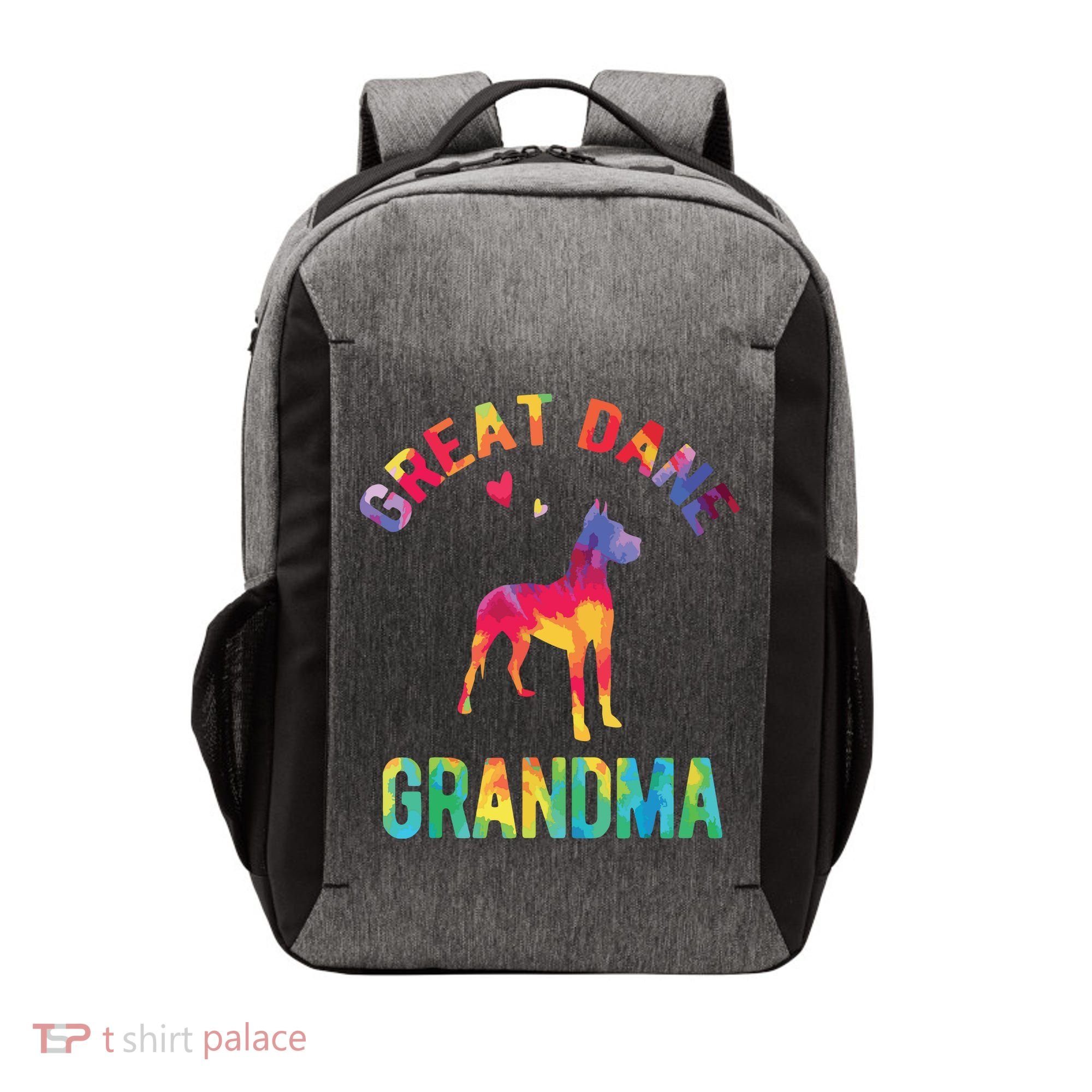 Great Dane Grandma Great Dane Nana Great Dane Dog Lover Vector Backpack