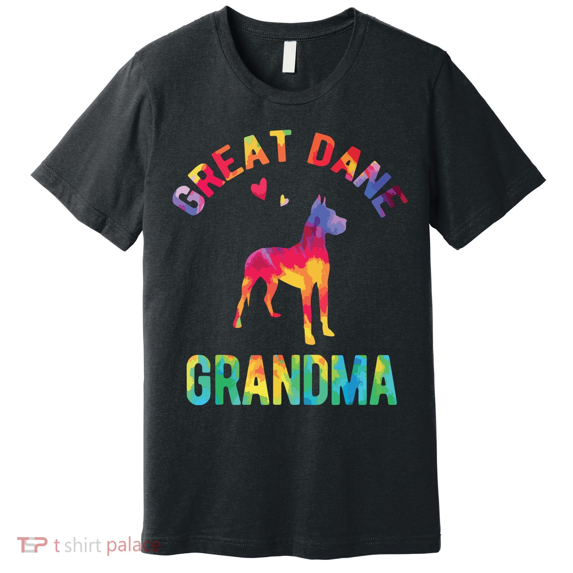 Great Dane Grandma Great Dane Nana Great Dane Dog Lover Premium T-Shirt