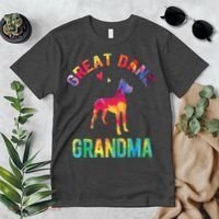 Great Dane Grandma Great Dane Nana Great Dane Dog Lover Premium T-Shirt thumb 2