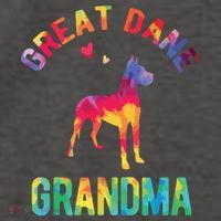 Great Dane Grandma Great Dane Nana Great Dane Dog Lover Premium T-Shirt thumb 3
