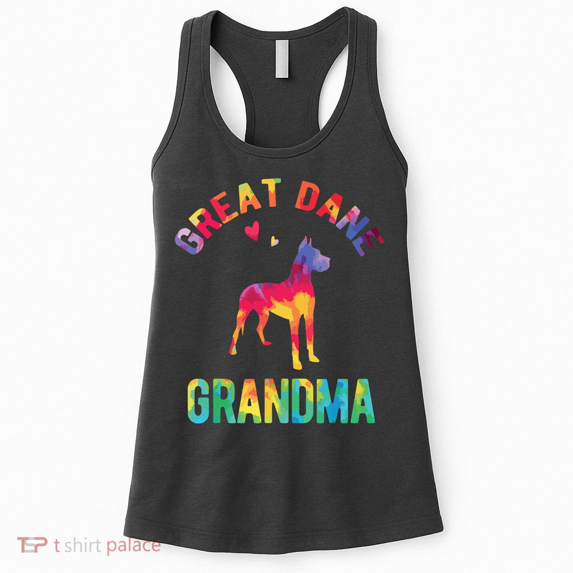 Great Dane Grandma Great Dane Nana Great Dane Dog Lover Women's Tank Top