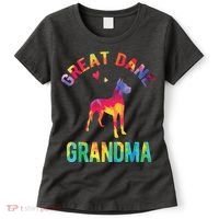 Great Dane Grandma Great Dane Nana Great Dane Dog Lover Women's T-Shirt thumb 0