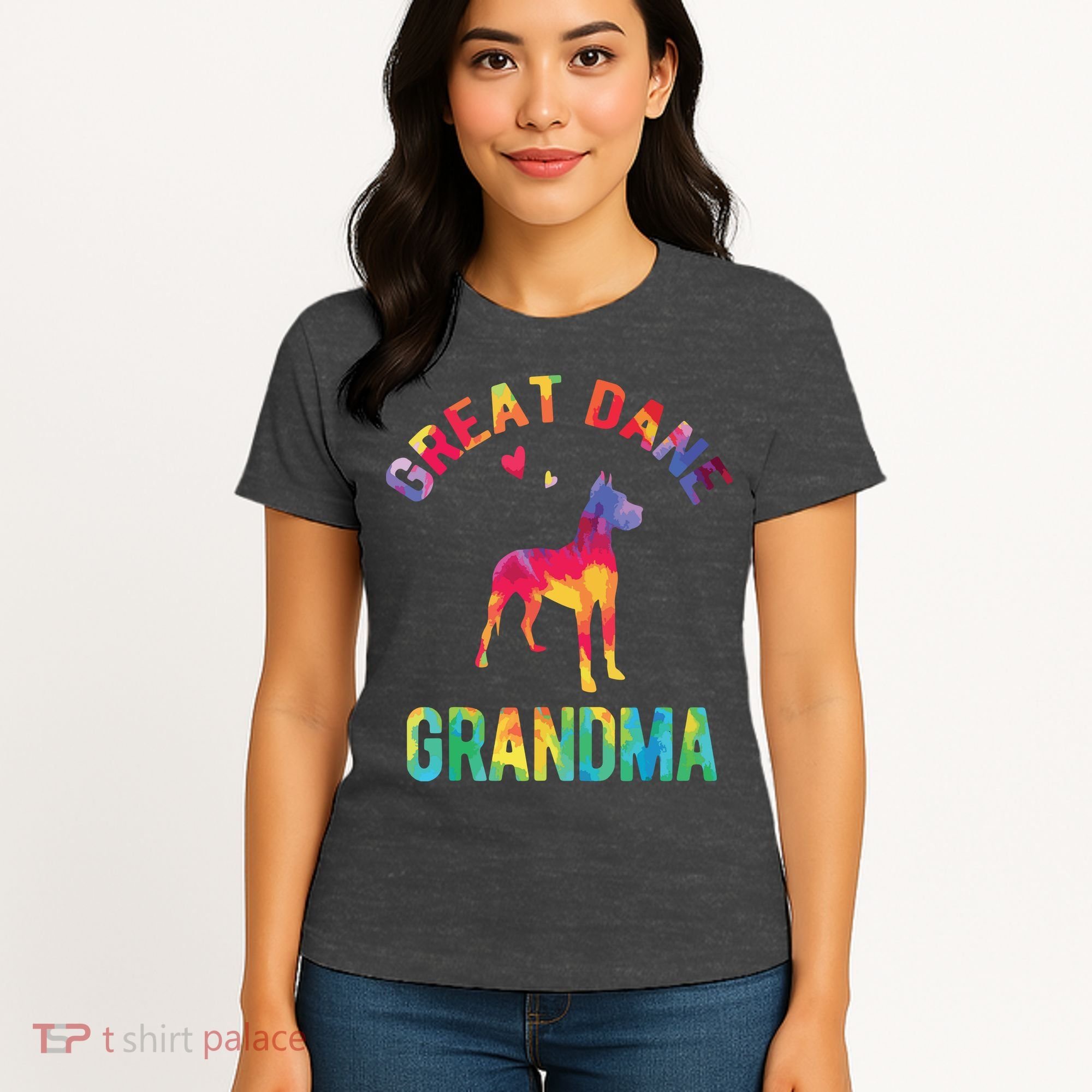 Great Dane Grandma Great Dane Nana Great Dane Dog Lover Women's T-Shirt