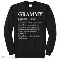 Grammy Definition Grandma Funny Grandmother Sweatshirt thumb 0
