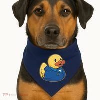 Groom Duck USA-Made Doggie Bandana thumb 1