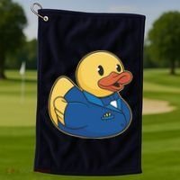 Groom Duck Golf Towel thumb 1