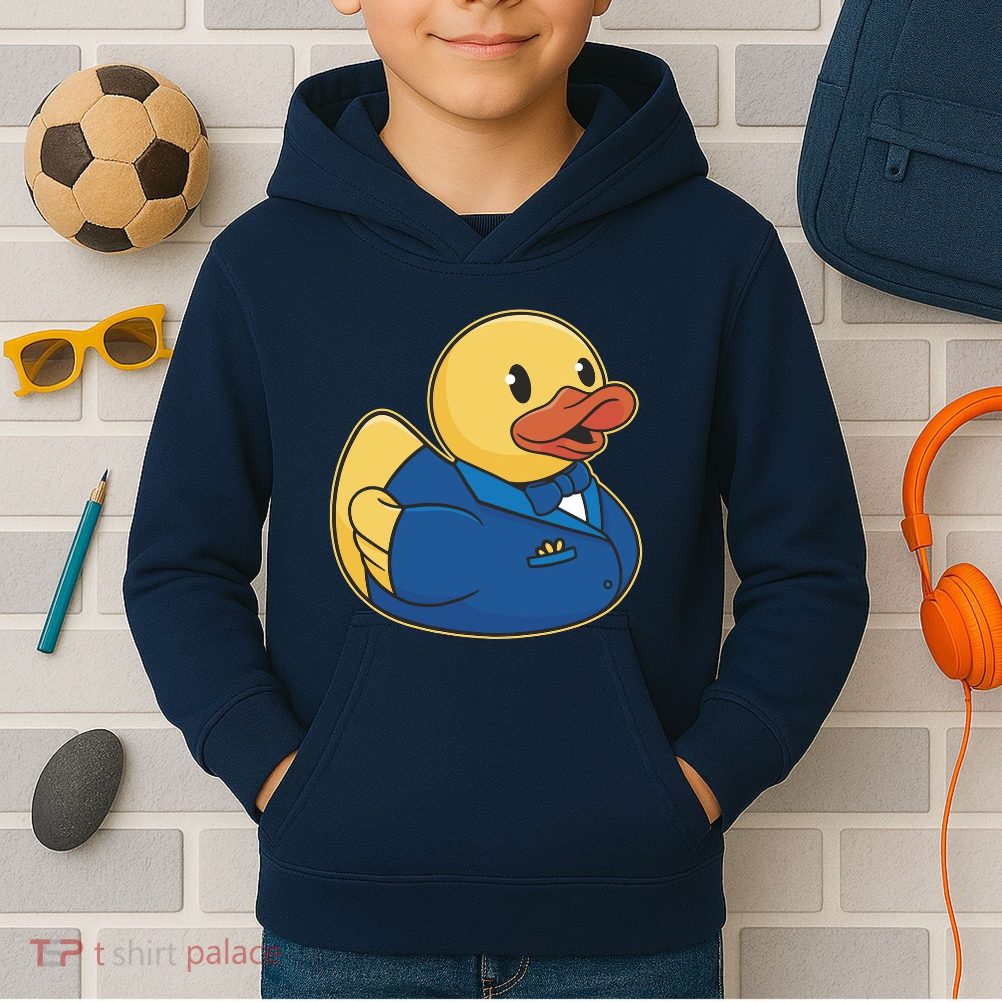 Groom Duck Kids Hoodie