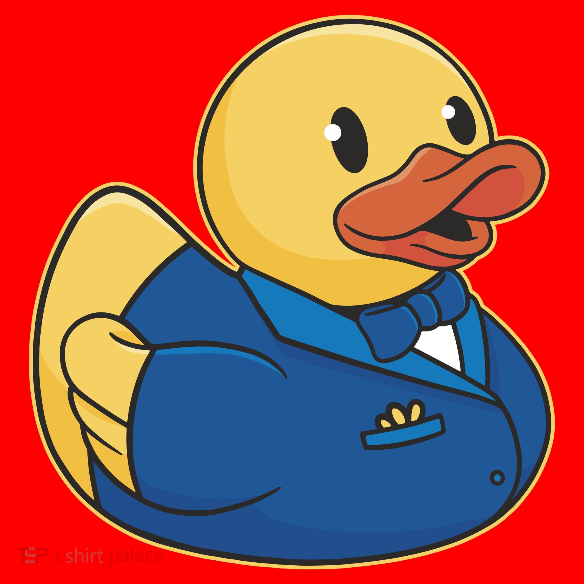 Groom Duck Santa Hat