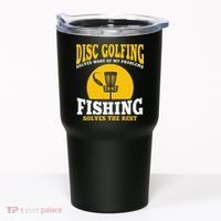Great Disc Golf And Fishing Gift Tumbler thumb 0