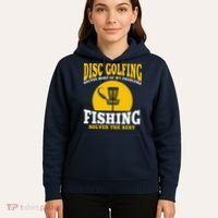Great Disc Golf And Fishing Gift Hoodie thumb 5
