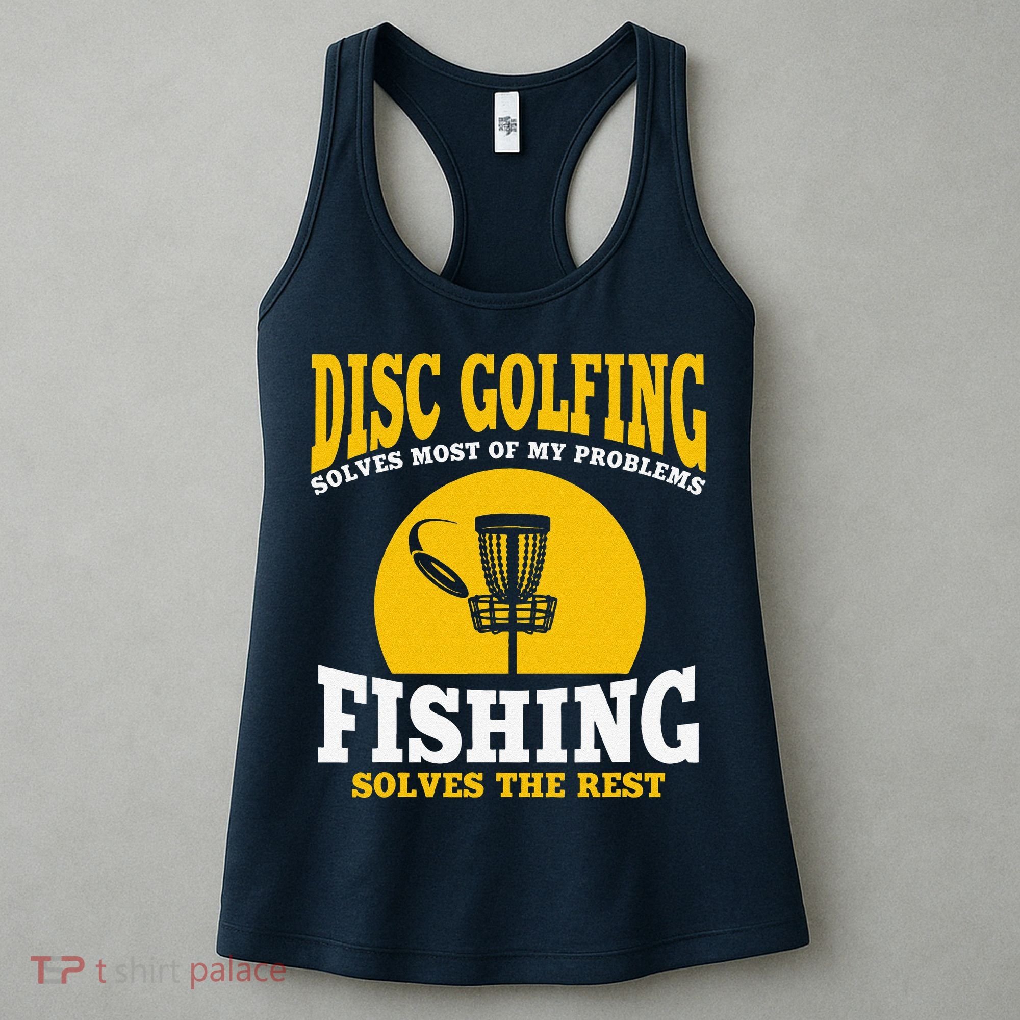 Great Disc Golf And Fishing Gift Women's Tank Top