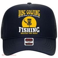 Great Disc Golf And Fishing Gift Hat thumb 0