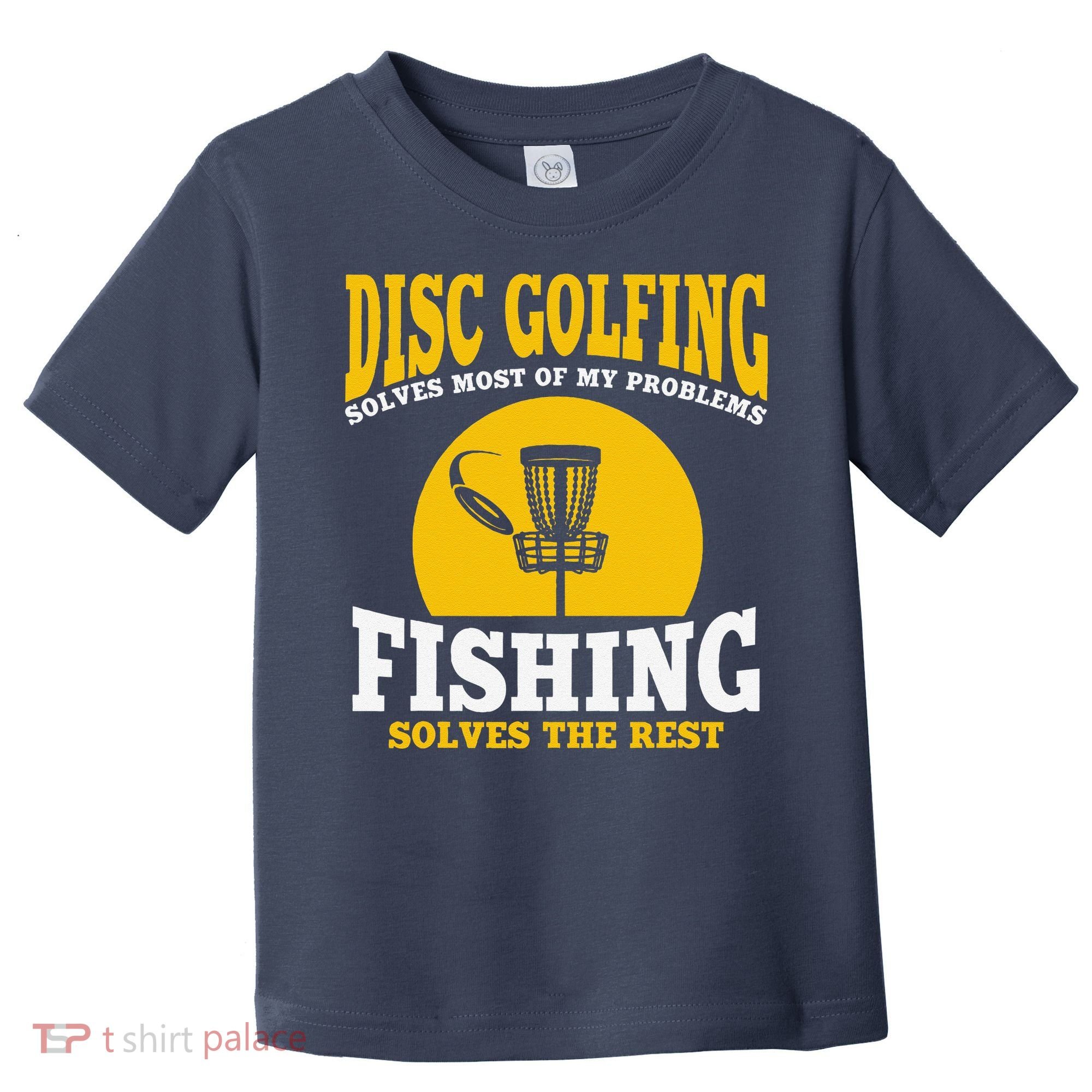 Great Disc Golf And Fishing Gift Toddler T-Shirt